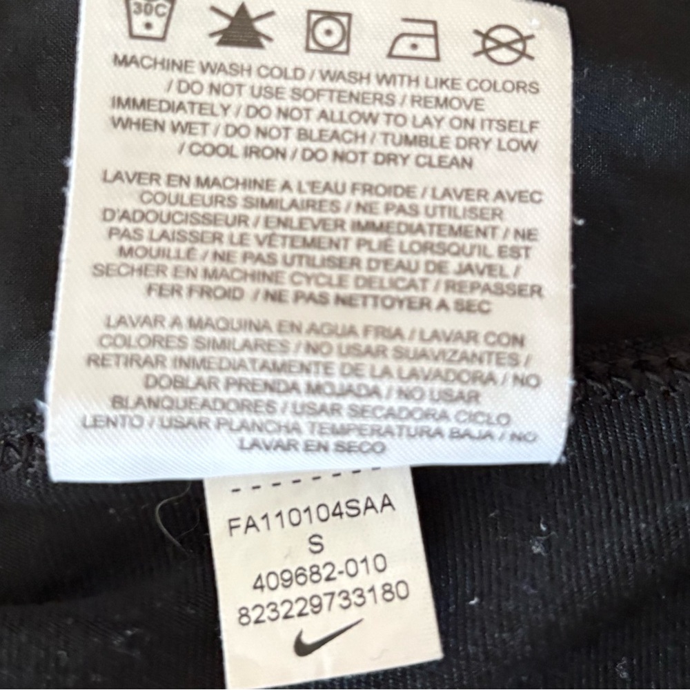 Nike Dri-FIT Victory Flounce Black Skort Size Small - Picture 13 of 14